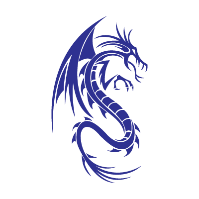 Dragon logo vector free