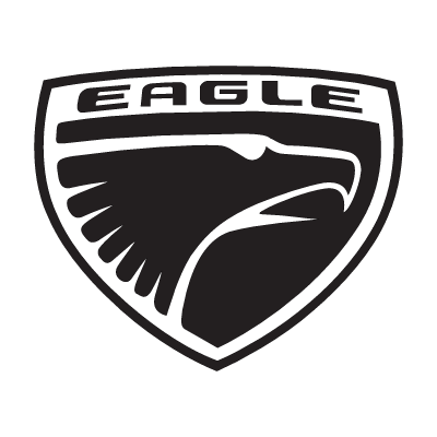 Eagle car company logo vector free