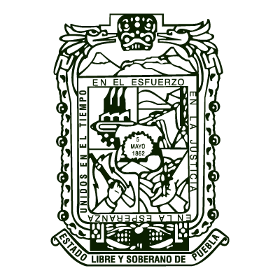 Escudo de Puebla logo vector