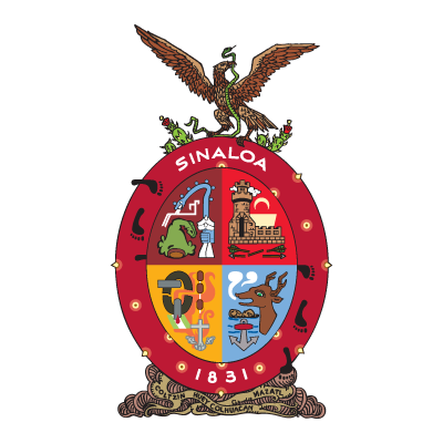 Escudo de Sinaloa logo vector free