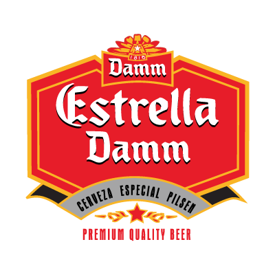 Estrella Damm logo vector free download