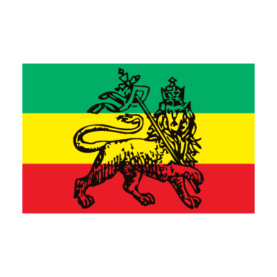 Ethiopia, reggae, rasta, bob marley logo