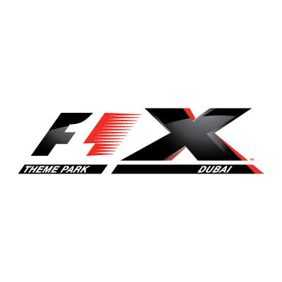 F1-X Theme Park logo