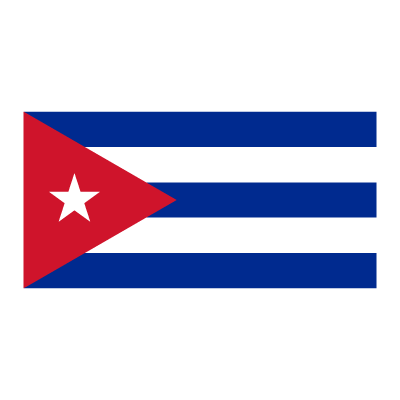 Flag of Cuba logo vector