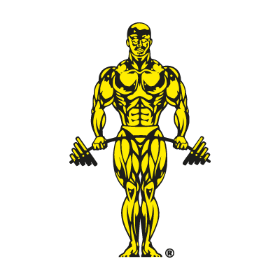 Gold's Gym logo vector