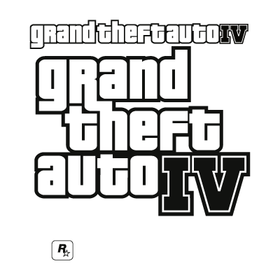 Grand Theft Auto IV logo vector