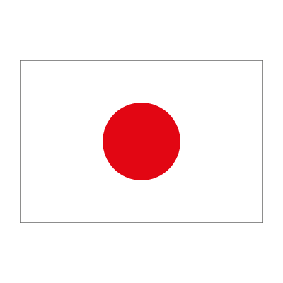 Fag of Japan vector logo free