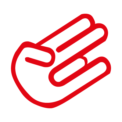 Hand Design vector logo free