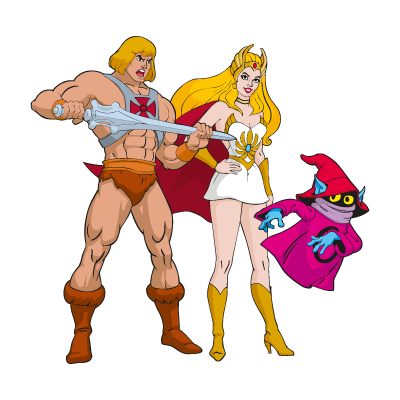 He-Man & She-Ra vector download free