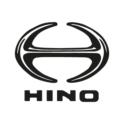 Hino black vector logo free download