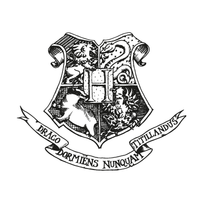 Hogwarts vector logo download free