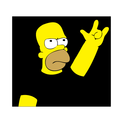 Homero metalero logo