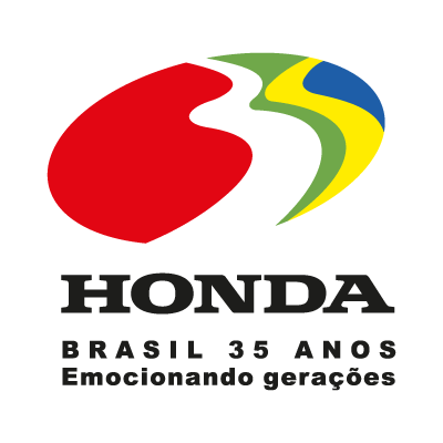 Honda 35 anos vector logo free download