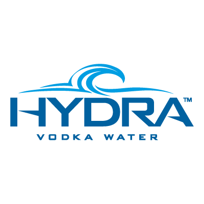 Hydra Vodka Water vector logo