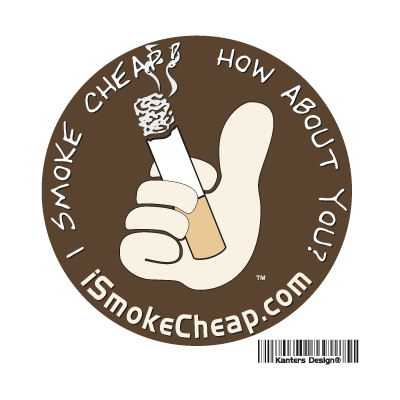 I Smoke Cheap vector logo download free