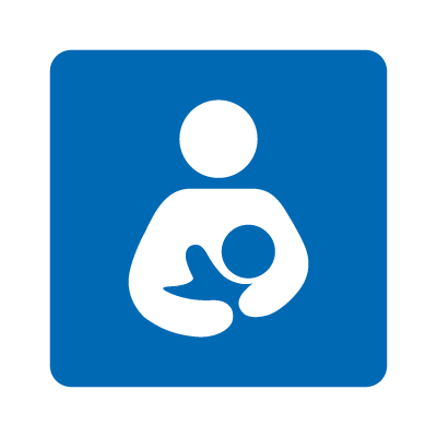 International Breastfeeding Symbol vector logo