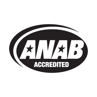 ISO 9001-2000 ANAB vector logo free