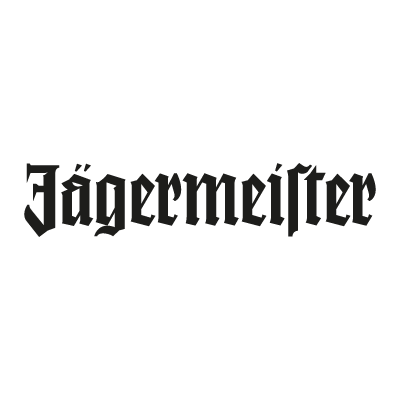 Jagermeister black vector logo free