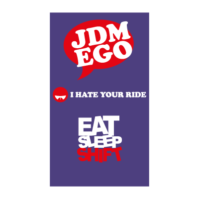 JDM Ego vector logo free download