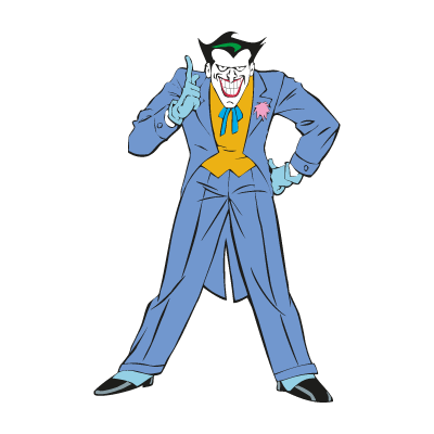 Joker from Batman logo