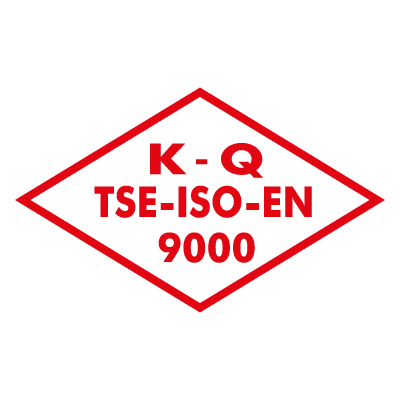 K Q TSE ISO EN 9000 vector logo free