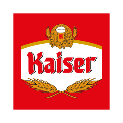 Kaiser Cerveja beer vector logo free