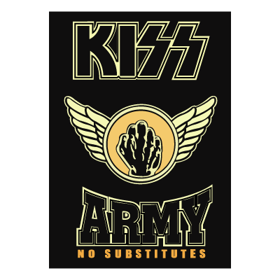 KISS Army Fist vector logo download free