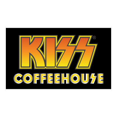 Kiss Coffeehouse vector logo free