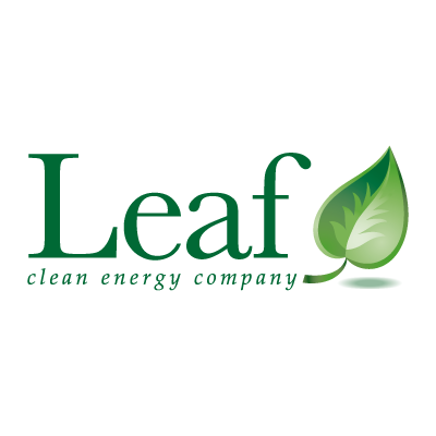 Leaf vector logo download free