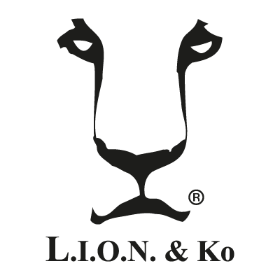 Lion & Ko vector logo free