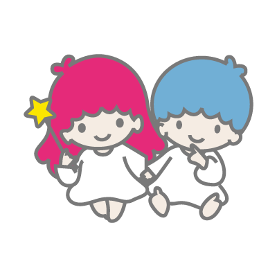 Little Twin Stars vector free download
