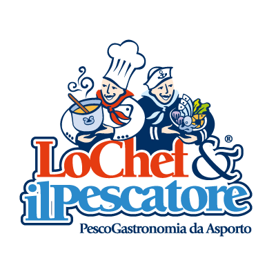 Lo Chef e il Pescatore vector logo free download