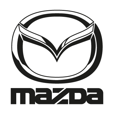 Mazda black vector logo free download