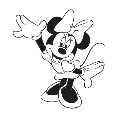 Minnie Mouse Character vector logo download free