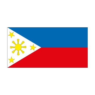 Flag of Philippines vector