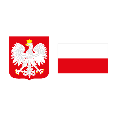 Flag of Poland vector free download