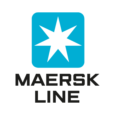Maersk Line vector logo free