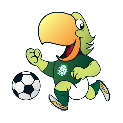 Mascote Palmeiras vector logo free