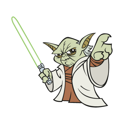 Master Yoda vector free download