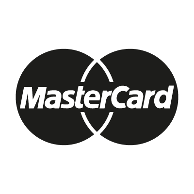 MasterCard black vector logo free download