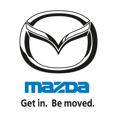 Mazda (Get in. Be moved.) vector logo free