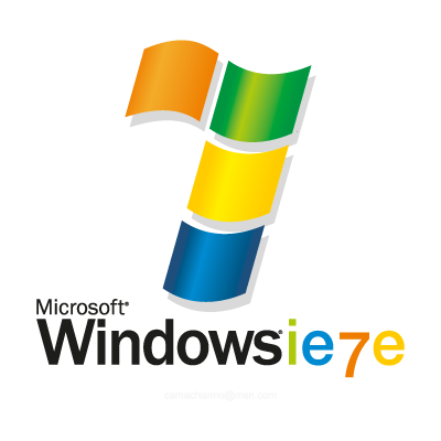 Microsoft Windows ie 7 vector logo