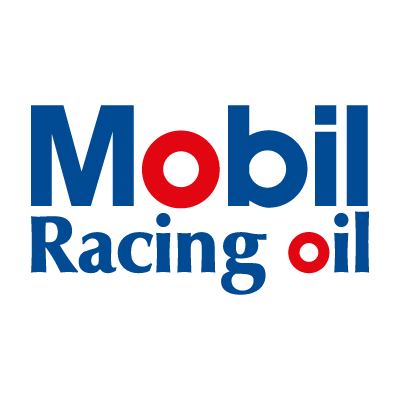 Mobil Racing oil vector logo free