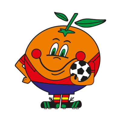 Naranjito Mundial vector logo download free