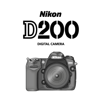Nikon D200 vector logo download free