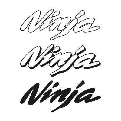 Ninja Moto vector logo free download