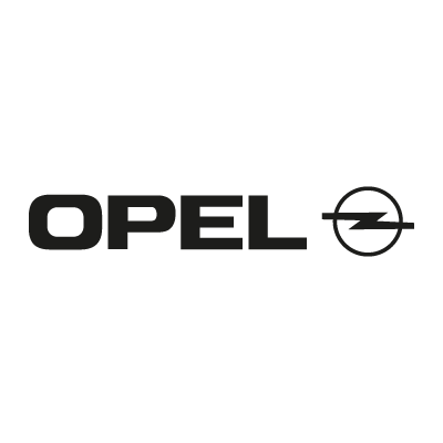 Opel black vector logo free