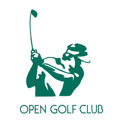 Open Golf Club vector logo free