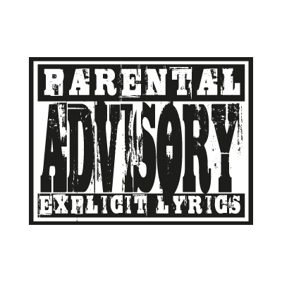 Parental Advisory lyrics vector logo free