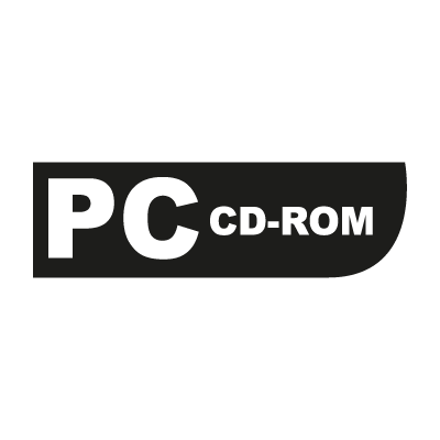PC CD-ROM (game) vector logo download free